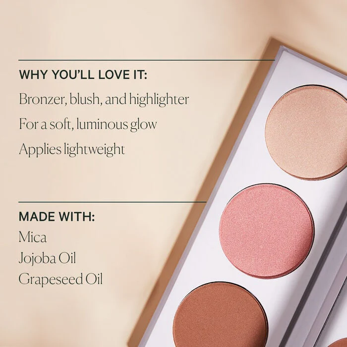 Power Palette Powder Face Trio - Image 3